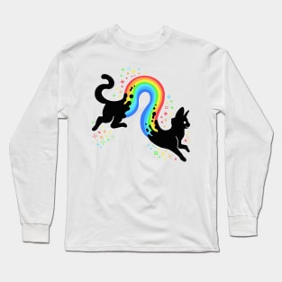 Rainbow Cat Snake 1 Long Sleeve T-Shirt